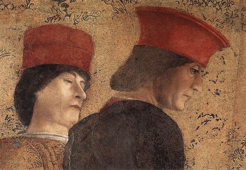 The Court of Gonzaga, Andrea Mantegna